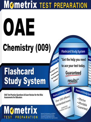 cover image of OAE Chemistry (009) Flashcard Study System